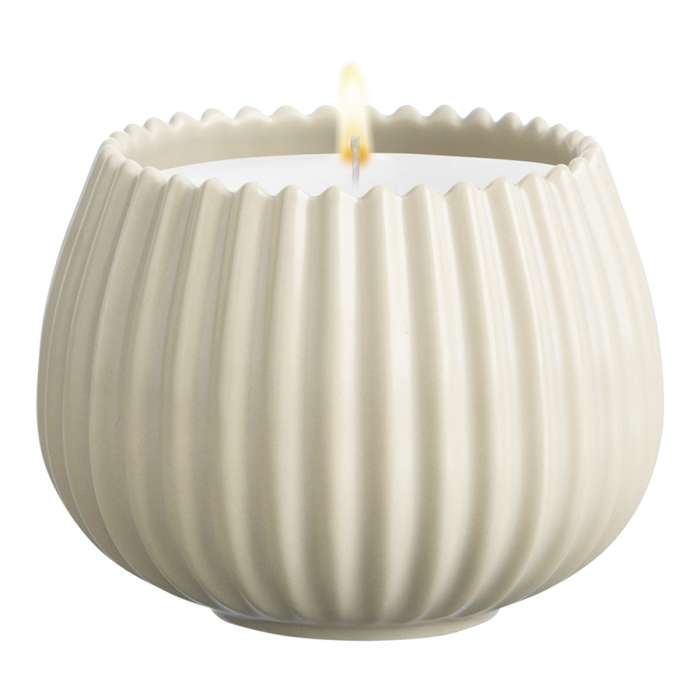 Свеча ароматическая green tea & pear blossom из коллекции edge, бежевый, 30 ч Tkano TK23-ARO0014