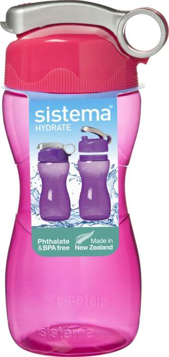 Бутылка для воды 475мл SISTEMA HYDRATE 580