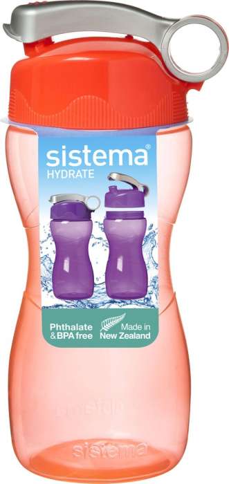 Бутылка для воды 475мл SISTEMA HYDRATE 580