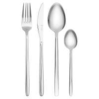 Набор столовых приборов pure, серебристые глянцевые, 16 пред. Liberty Jones LJ0000417