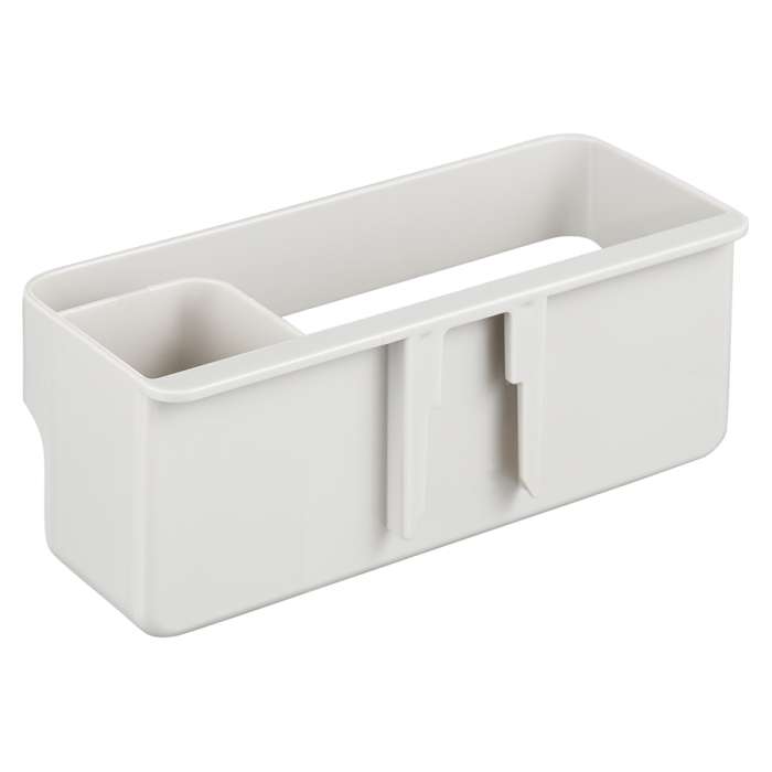 Органайзер для раковины подвесной Ronja, 15,8х10,8х10 см, светло-серый SMART SOLUTIONS SS-SO-SLCABS-GR-15.8