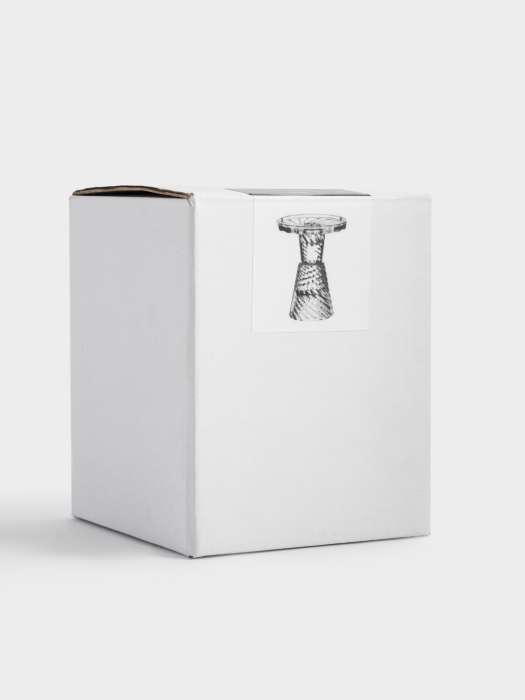 Подсвечник, 11 см, для одной свечи, на ножке, стекло, Lyric ANNA LAFARG ANLAF-C19002-3