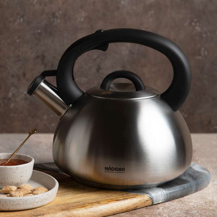 Чайник со свистком, 2,8 л Virga NADOBA 731002