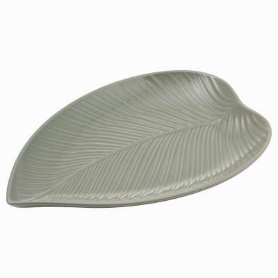 Блюдо сервировочное in the forest leaf, 26х38 см, серо-зеленое Mason Cash 2002.223