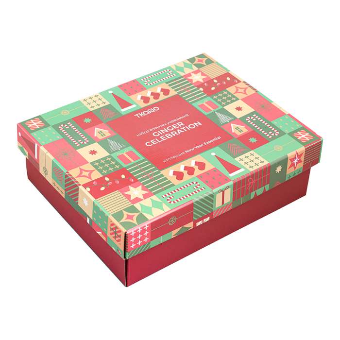Набор ёлочных украшений ginger celebration из коллекции new year essential, 4 шт. Tkano TK25-NY_DEC0011