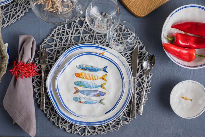 Салатник Морской берег 12 см, 0.2 л. EASY LIFE EL-R1988/BORD