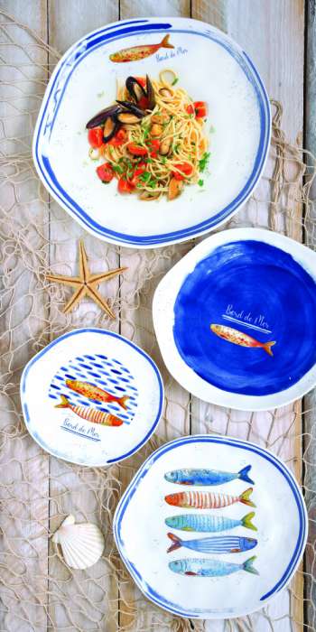 Салатник Морской берег 12 см, 0.2 л. EASY LIFE EL-R1988/BORD