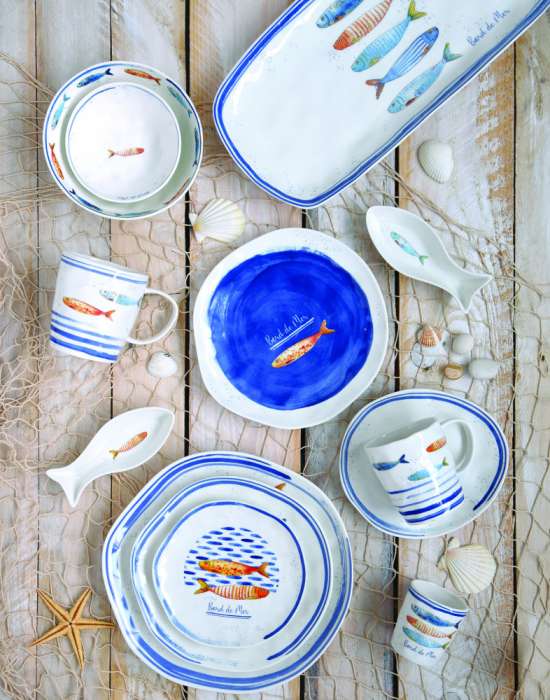 Салатник Морской берег 12 см, 0.2 л. EASY LIFE EL-R1988/BORD