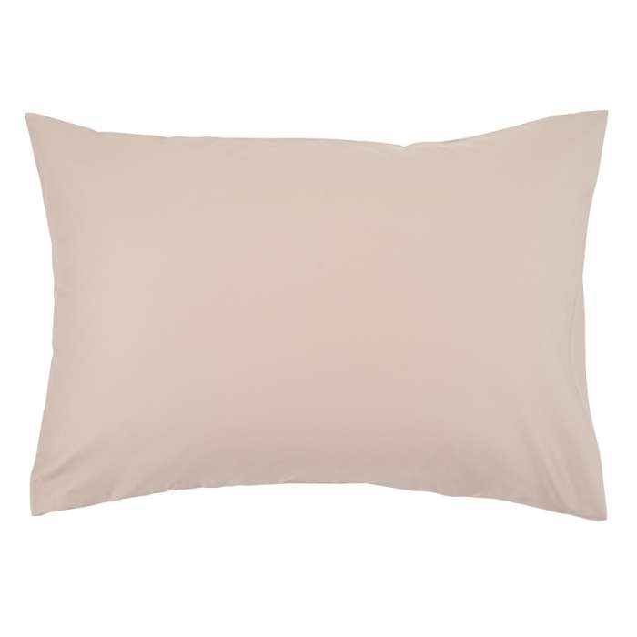 Набор из двух наволочек из сатина бежевого цвета из коллекции Essential, 50х70 см TKANO TK20-PC0024