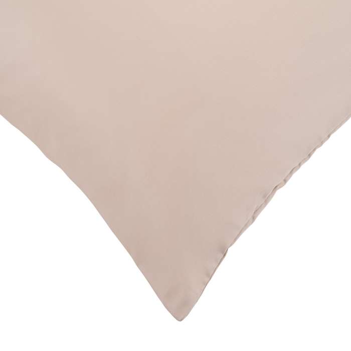 Набор из двух наволочек из сатина бежевого цвета из коллекции Essential, 50х70 см TKANO TK20-PC0024