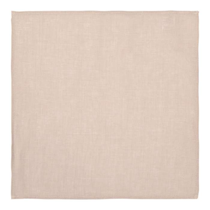 Салфетка сервировочная из стираного льна бежевого цвета из коллекции essential, 45х45 см Tkano TK22-NA0004