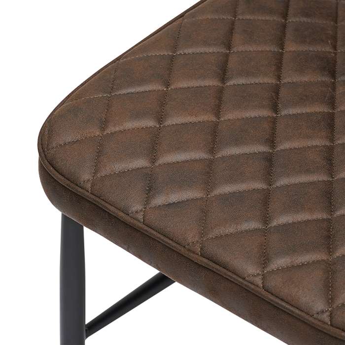 Стул maril, экокожа, темно-коричневый Bergenson Bjorn BF-ACH-MRL-LTH-BRN