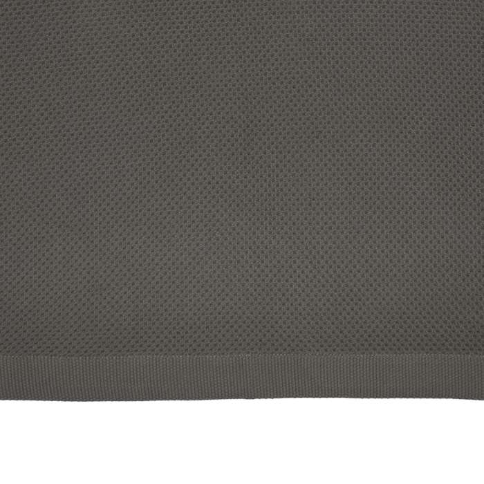 Полотенце банное вафельное темно-серого цвета из коллекции essential, 70х140 см Tkano TK23-BT0007