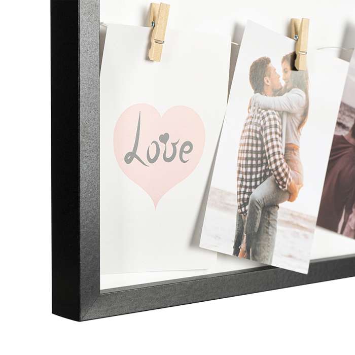 Рамка для фотографий с подсветкой everyday, 22х38 см, черная Bergenson Bjorn BB0000514