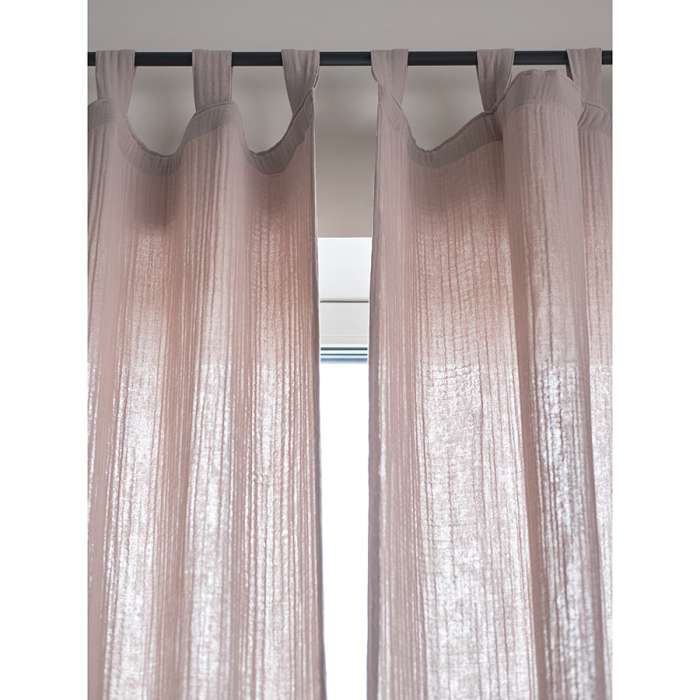 Штора из муслина бежево-серого цвета из коллекции essential, 150х290 см Tkano TK24-CUR0003