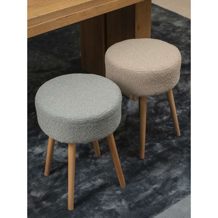 Табурет carter, букле, бежевый Bergenson Bjorn BB000021