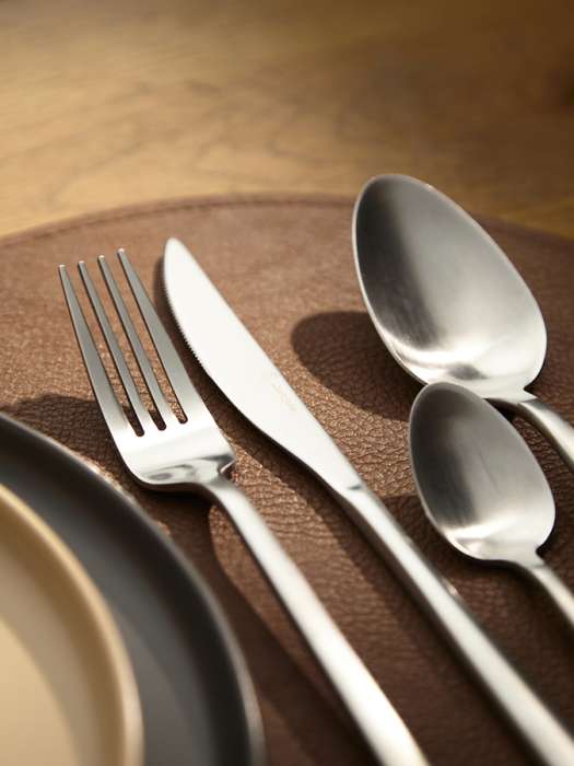 Набор столовых приборов pure, серебристые матовые, 16 пред. Liberty Jones LJ0000418