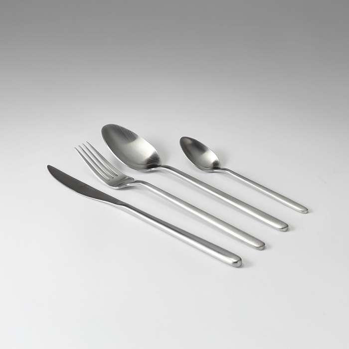 Набор столовых приборов pure, серебристые матовые, 16 пред. Liberty Jones LJ0000418