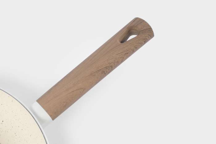 Сковорода, 28 см, с покрытием, алюминий, молочная, Palisander ANNA LAFARG ANLAF-P12GFG-28