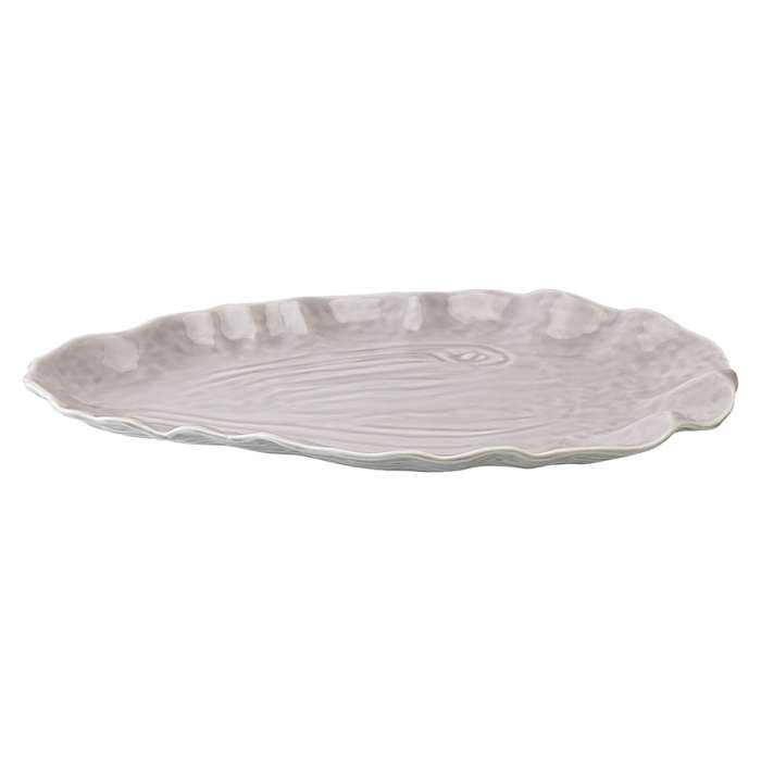 Блюдо сервировочное clams серого цвета из коллекции sea treasures Tkano TK25-TW_SRV0006