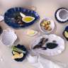 Блюдо сервировочное clams серого цвета из коллекции sea treasures Tkano TK25-TW_SRV0006