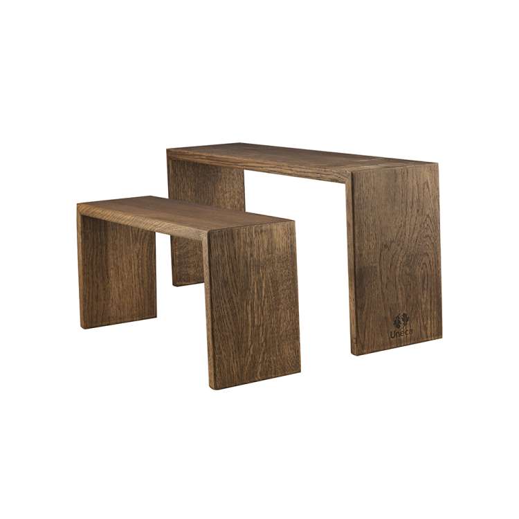 Uneca Полки-конструктор 2 шт. дубовые Uneca ДРБ-960/2