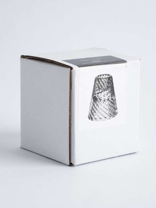 Подсвечник, 6 см, для тонкой свечи, стекло, Lyric ANNA LAFARG ANLAF-C19000-3