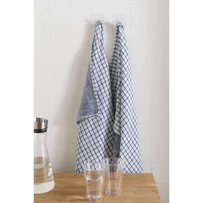 Набор из двух муслиновых полотенец с графичным дизайном из коллекции essential, 50х70 см Tkano TK22-TT0014