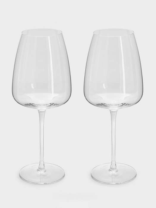 Бокал для красного вина, 670 мл, 2 шт, стекло, Melody ANNA LAFARG ANLAF-JZAZ002G