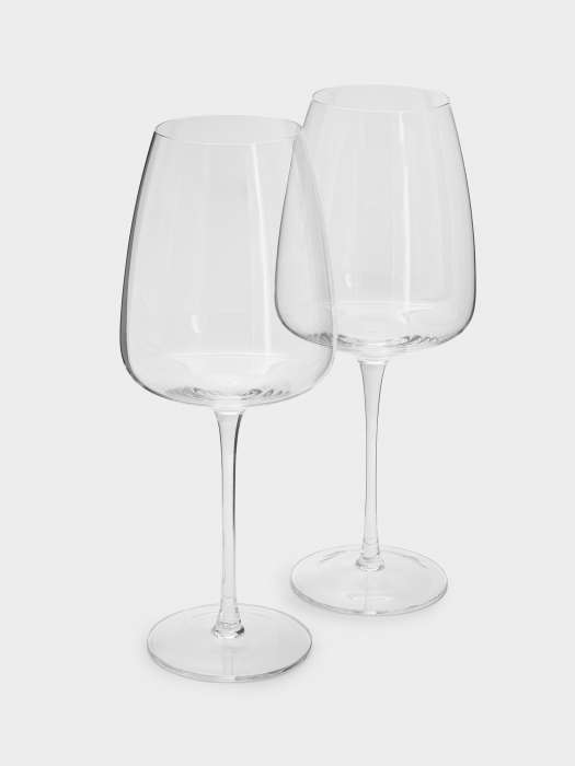 Бокал для красного вина, 670 мл, 2 шт, стекло, Melody ANNA LAFARG ANLAF-JZAZ002G