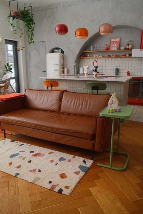 Ковер из хлопка terrazzo poetry из коллекции ethnic Tkano TK25-DR0045