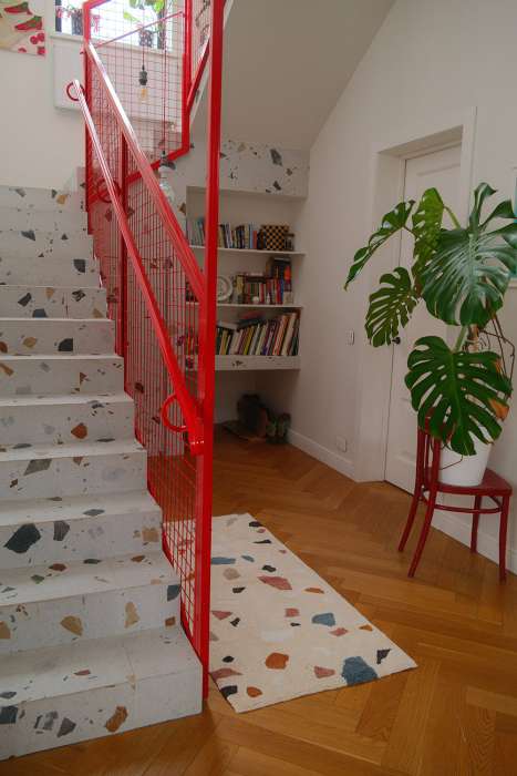 Ковер из хлопка terrazzo poetry из коллекции ethnic Tkano TK25-DR0045