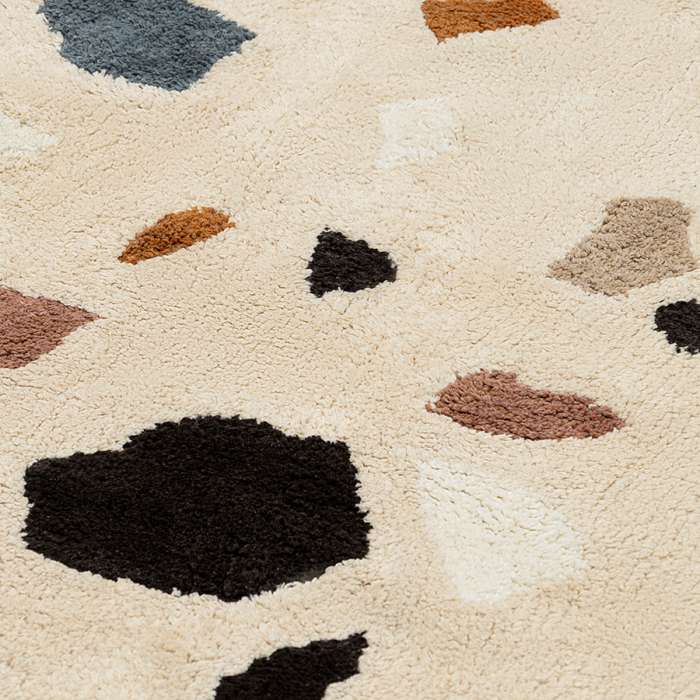 Ковер из хлопка terrazzo poetry из коллекции ethnic Tkano TK25-DR0045