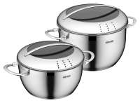 Набор кастрюль со стеклянными крышками малый (4 предмета) MARUSKA