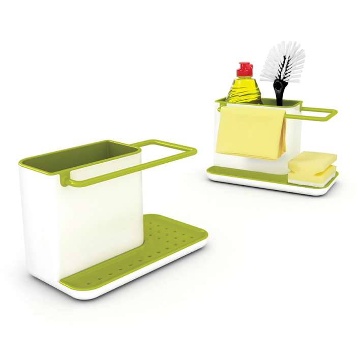 Органайзер для раковины caddy™, 13,5х11,5х21 см, бело-зеленый JOSEPH JOSEPH 85021