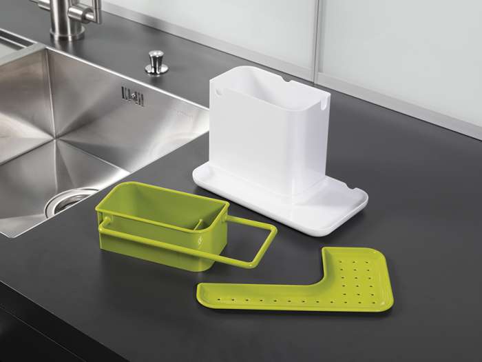 Органайзер для раковины caddy™, 13,5х11,5х21 см, бело-зеленый JOSEPH JOSEPH 85021