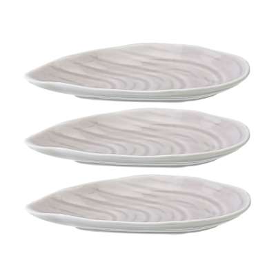 Набор для сервировки oyster shell серого цвета из коллекции sea treasures Tkano TK25-TW_SRV0004