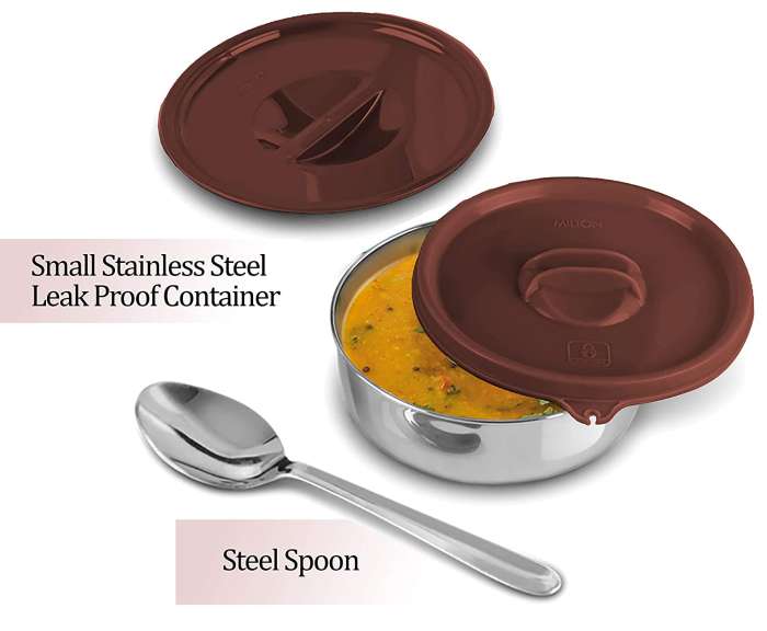 Термо ланч-бокс Cubic Big, 1,1 л, Beige MILTON ML31711-BG