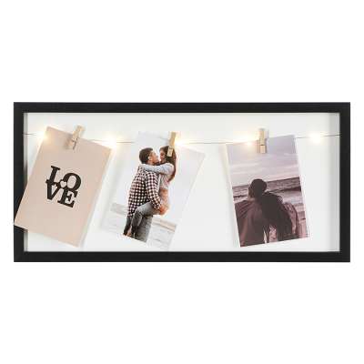 Рамка для фотографий с подсветкой everyday, 23х49 см, черная Bergenson Bjorn BB0000516