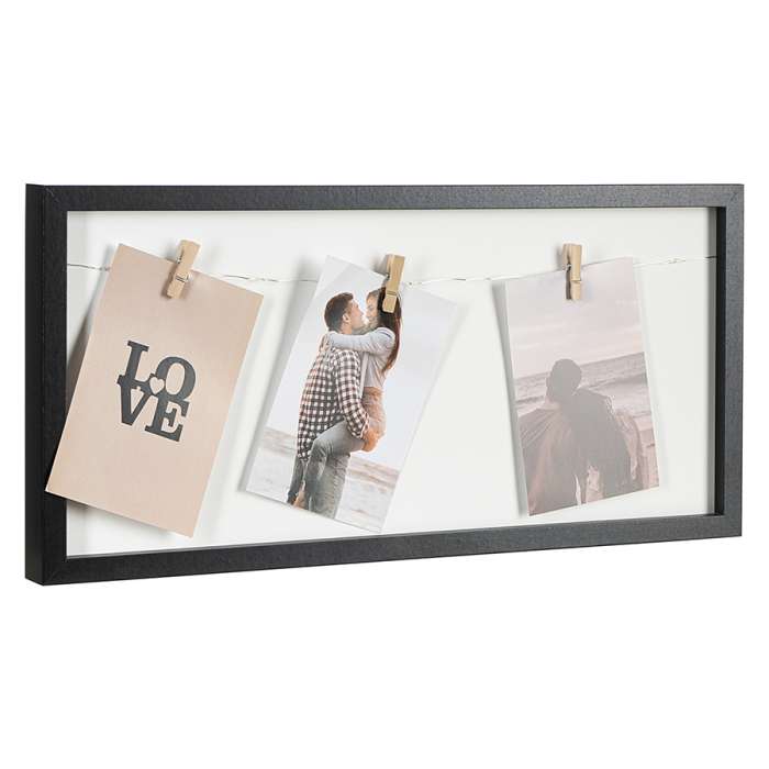 Рамка для фотографий с подсветкой everyday, 23х49 см, черная Bergenson Bjorn BB0000516