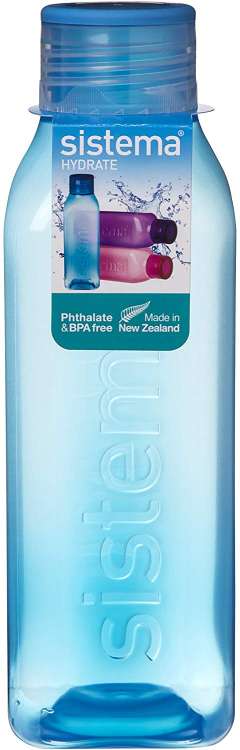 Бутылка квадратная 725мл SISTEMA HYDRATE 880