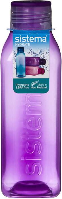 Бутылка квадратная 725мл SISTEMA HYDRATE 880