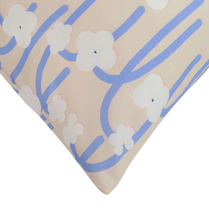 Набор из двух наволочек сиреневого цвета с принтом Полярный цветок из коллекции Scandinavian touch, 70х70 см TKANO TK22-PC0007