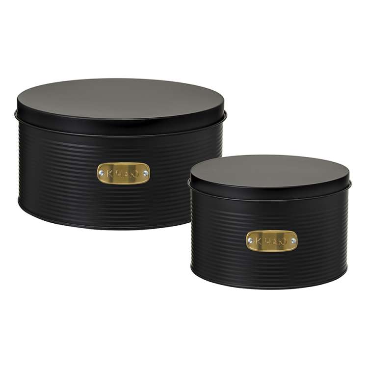 Набор банок для хранения сладостей irmel, графит, 2 шт. Smart Solutions SS0000224