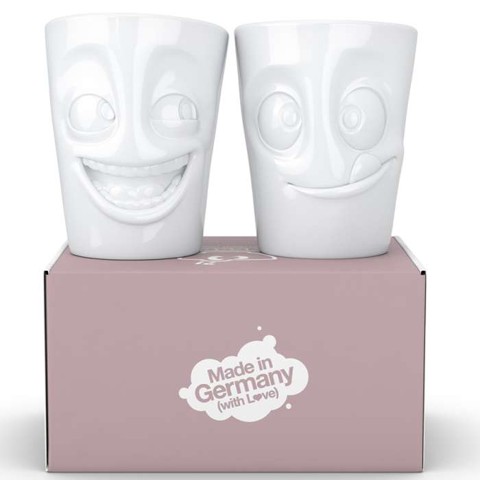 Набор кружек joking & tasty, 350 мл, белый, 2 шт. Tassen T01.29.01