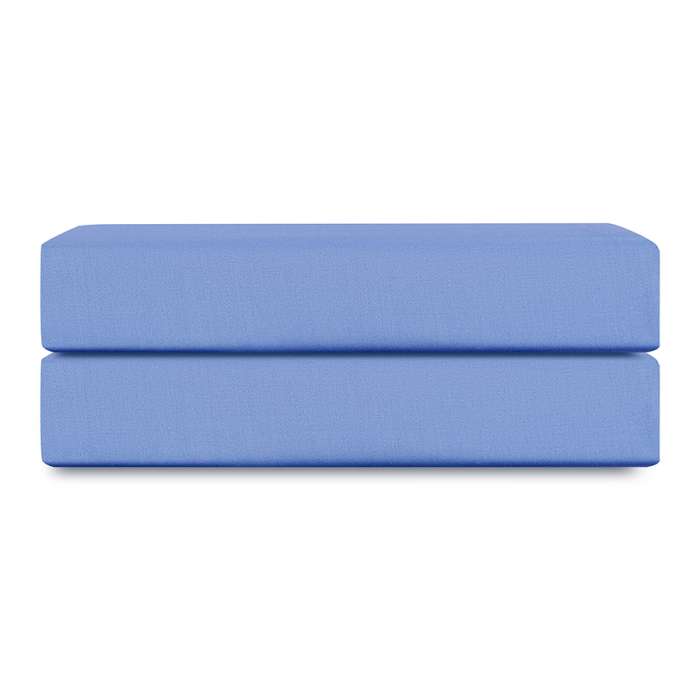 Простыня на резинке из премиального сатина сиреневого цвета из коллекции essential, 180х200х30 см Tkano TK24-FS0045