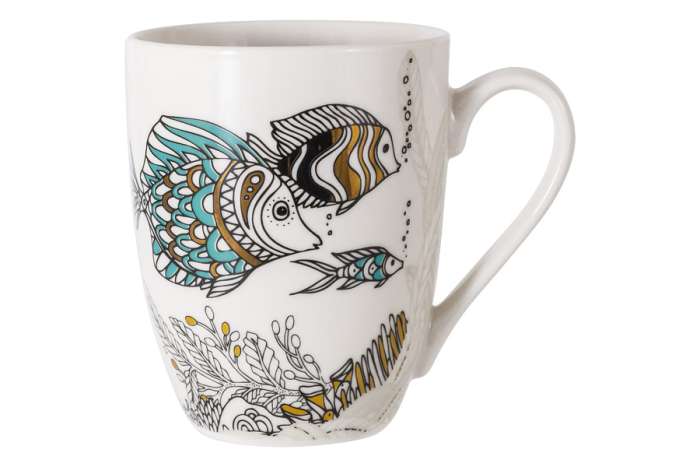 Кружка Рыбки без инд.упаковки HOME & STYLE HS5-TC008-A17098-B