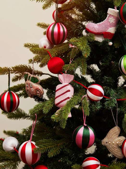 Набор елочных украшений christmas jewels из коллекции new year essential, 4 шт. Tkano TK25-NY_DEC0004