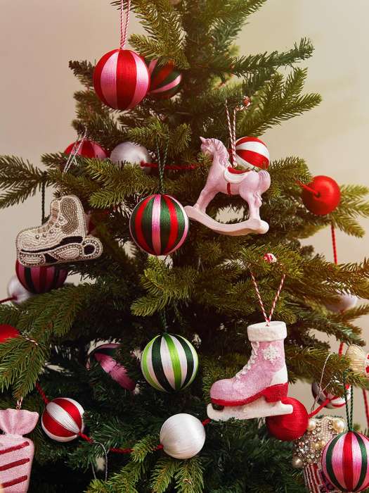 Набор елочных украшений christmas jewels из коллекции new year essential, 4 шт. Tkano TK25-NY_DEC0004