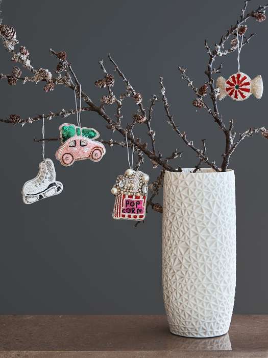 Набор елочных украшений christmas jewels из коллекции new year essential, 4 шт. Tkano TK25-NY_DEC0004